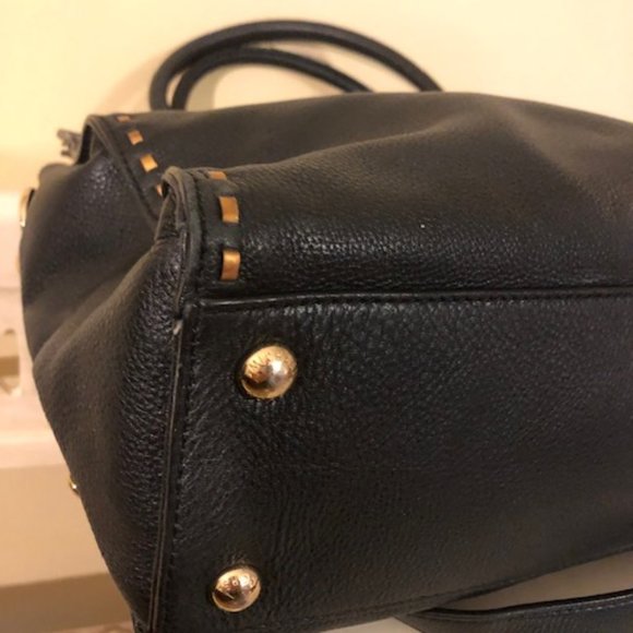 Michael Kors Large Hamilton Whip Stitch Satchell - Picture 5 of 7